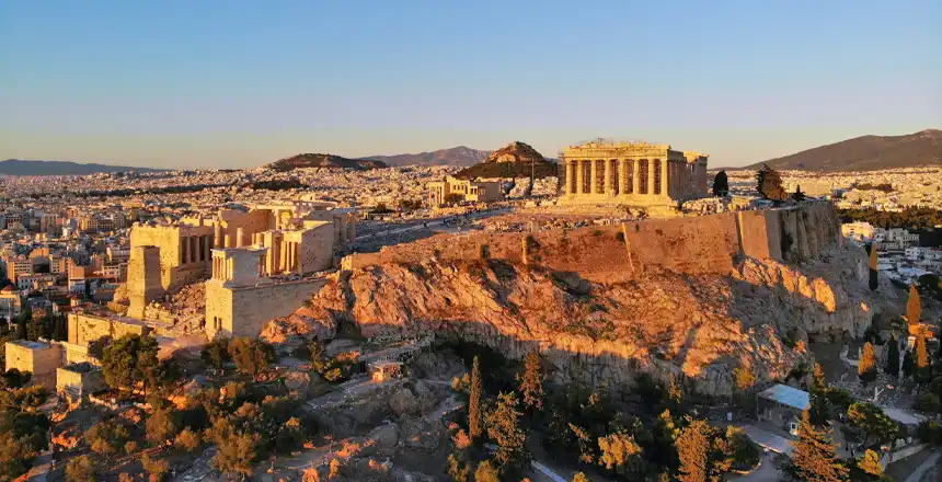 athen-griechenland Blick über Athen, Griechenland