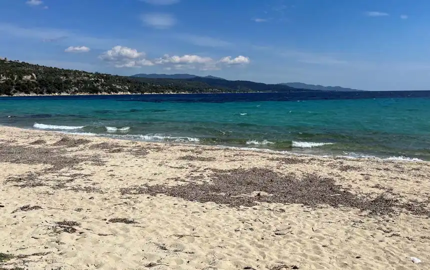 Chalkidiki Strände in der Nähe von Thessaloniki, Griechenland