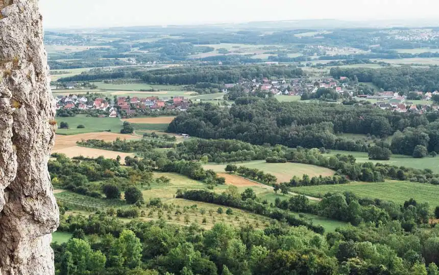 Walberla Aussicht in der Fr&auml;nkischen Schweiz