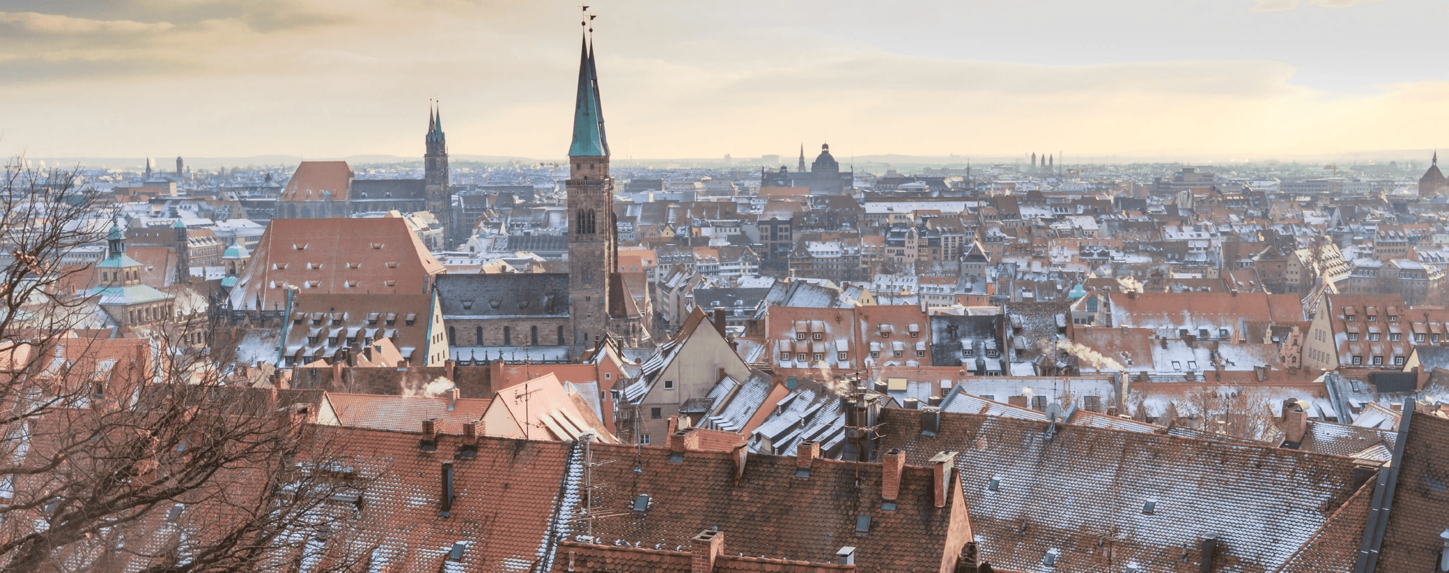 Blick auf Nürnberg
