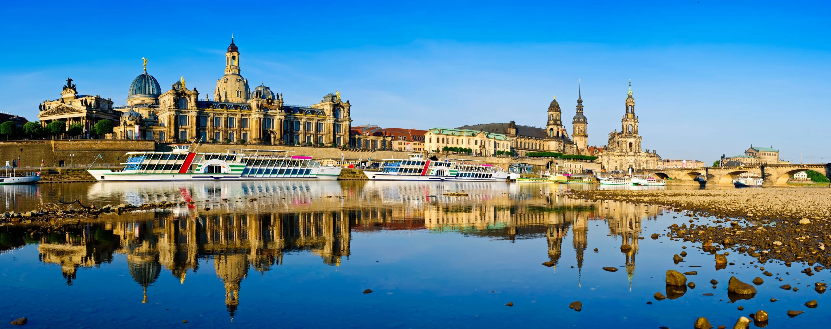 Elbufer in Dresden