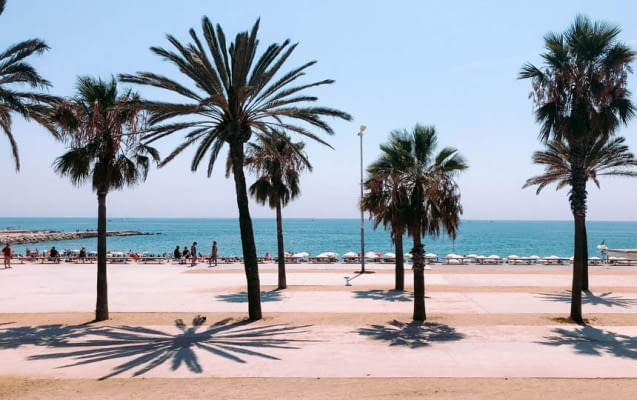 Barcelona Küstenviertel La Barceloneta